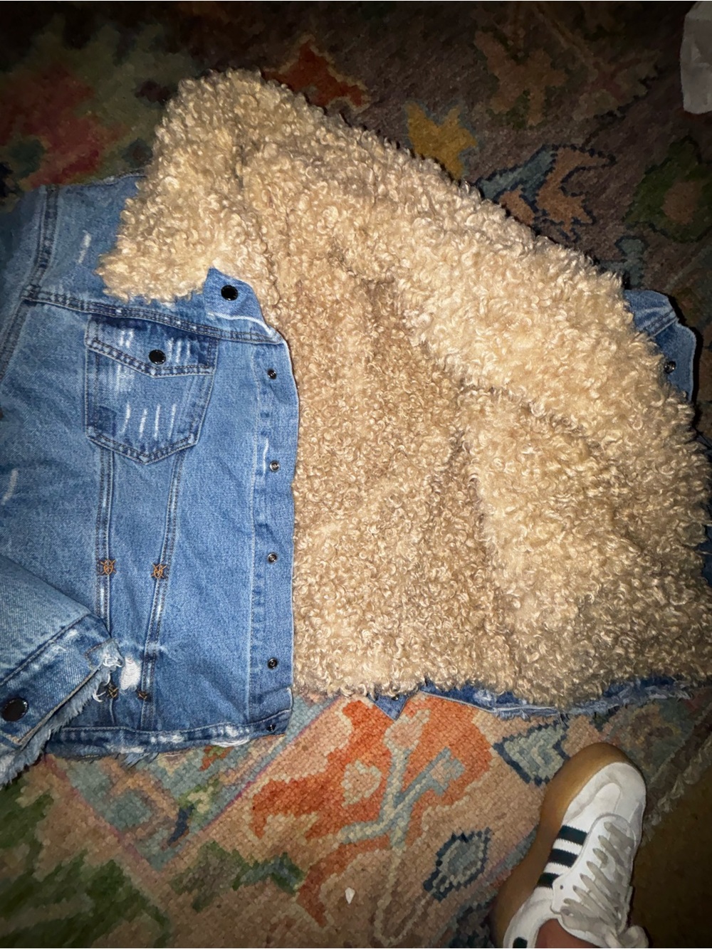 Daily Paper Faux Fur Reversible Jacket - Picture 7 of 9